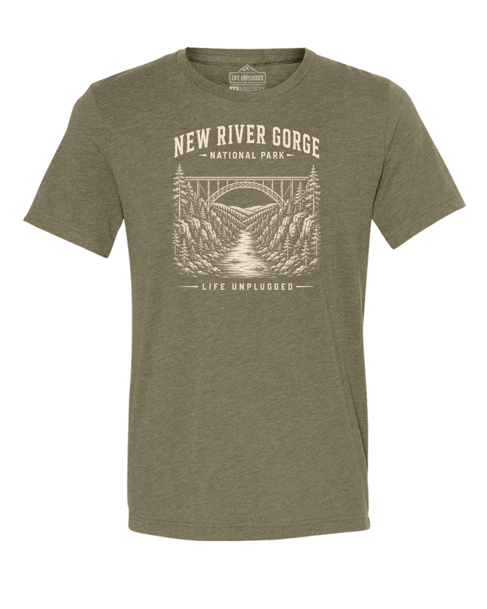 NEW RIVER GORGE NATIONAL PARK Triblend T-Shirt