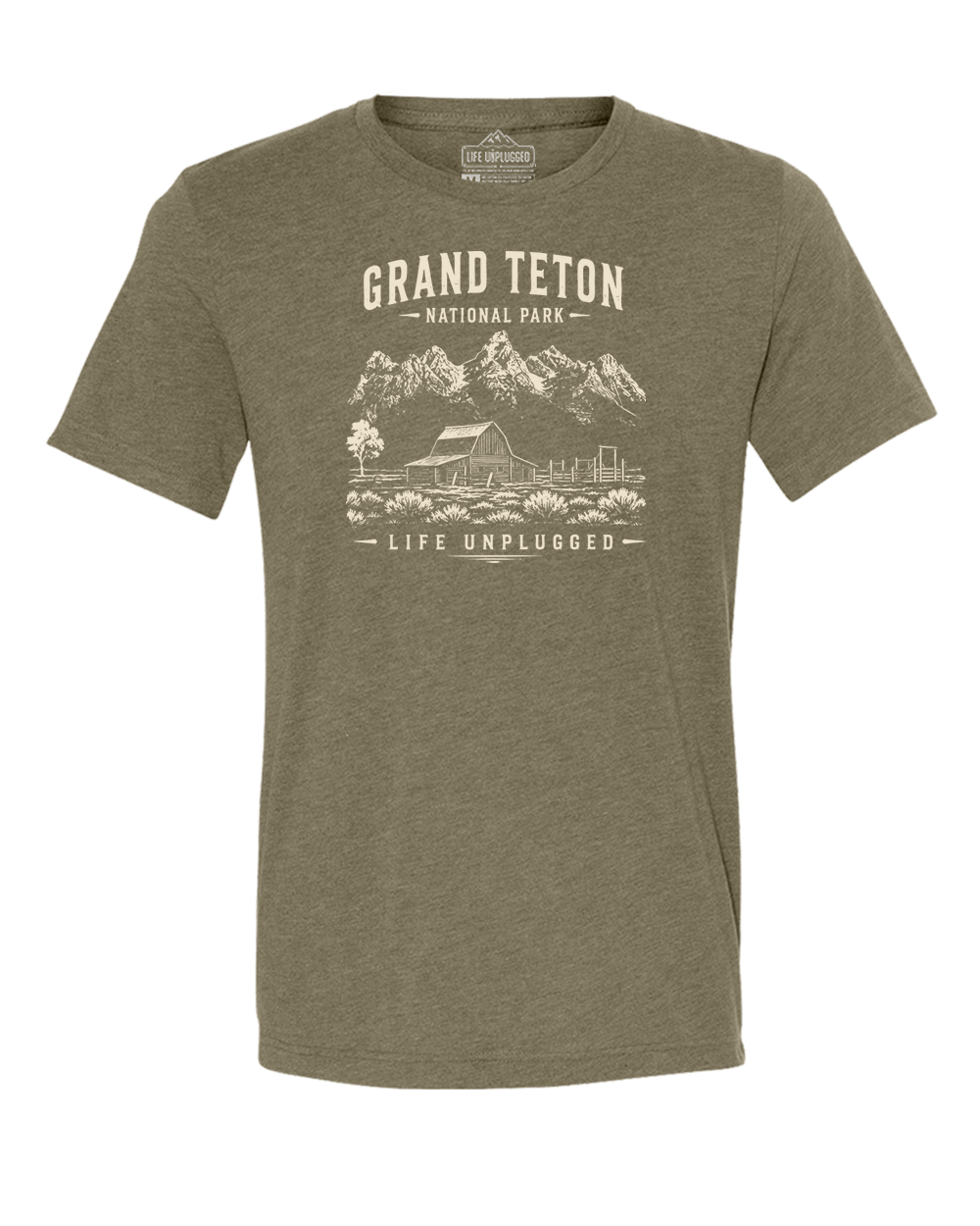 GRAND TETON NATIONAL PARK Triblend T-Shirt