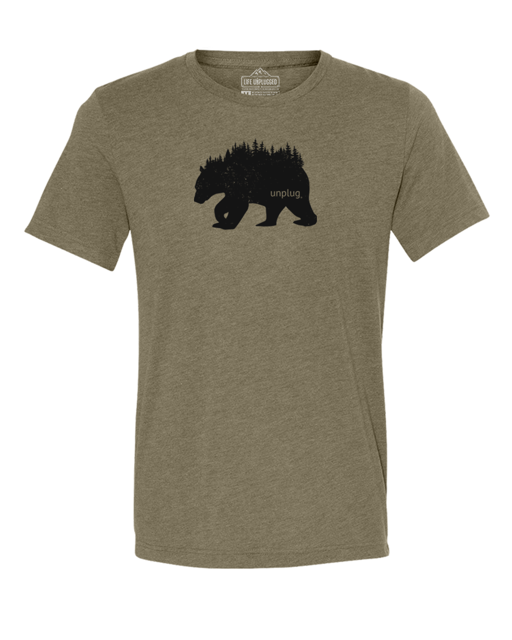 Bear In The Trees Triblend T-Shirt
