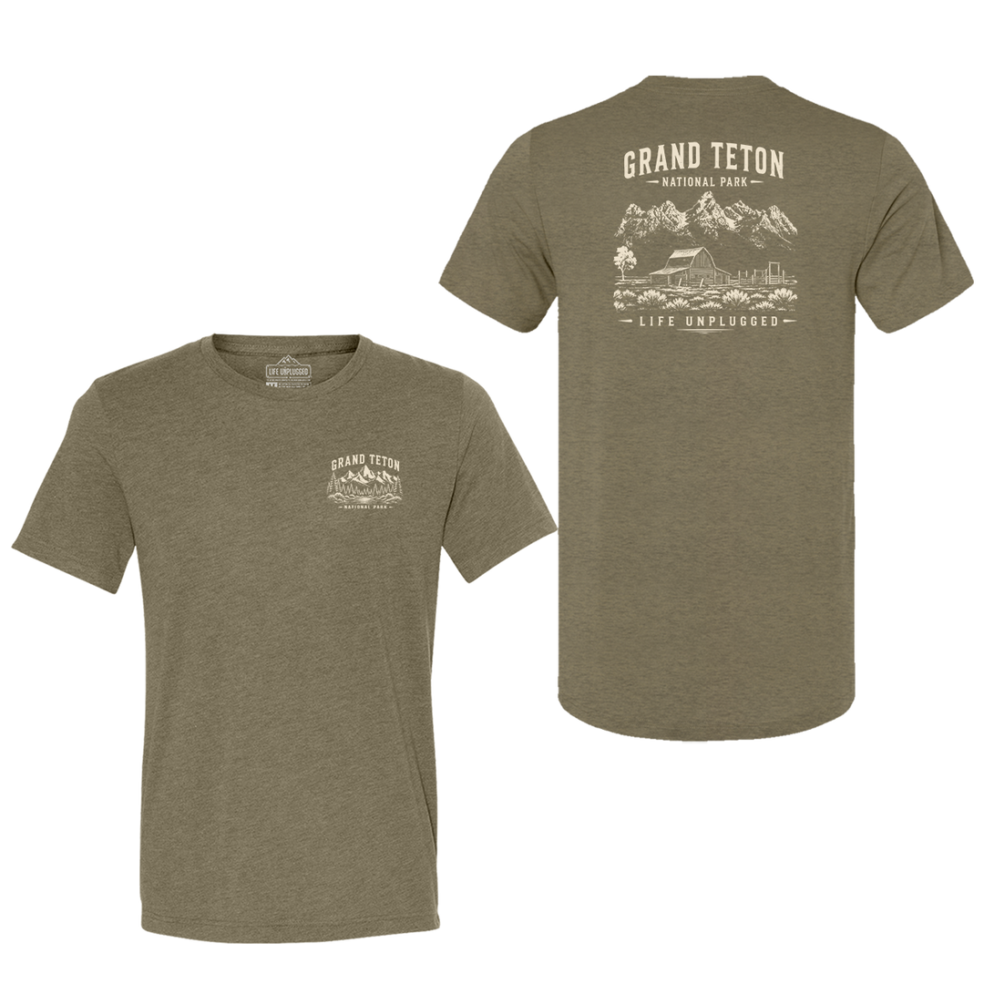 GRAND TETON NATIONAL PARK Triblend T-Shirt
