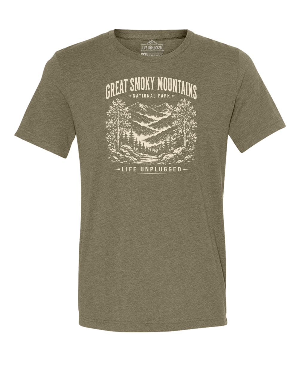 GREAT SMOKY MOUNTAIN NATIONAL PARK Triblend T-Shirt