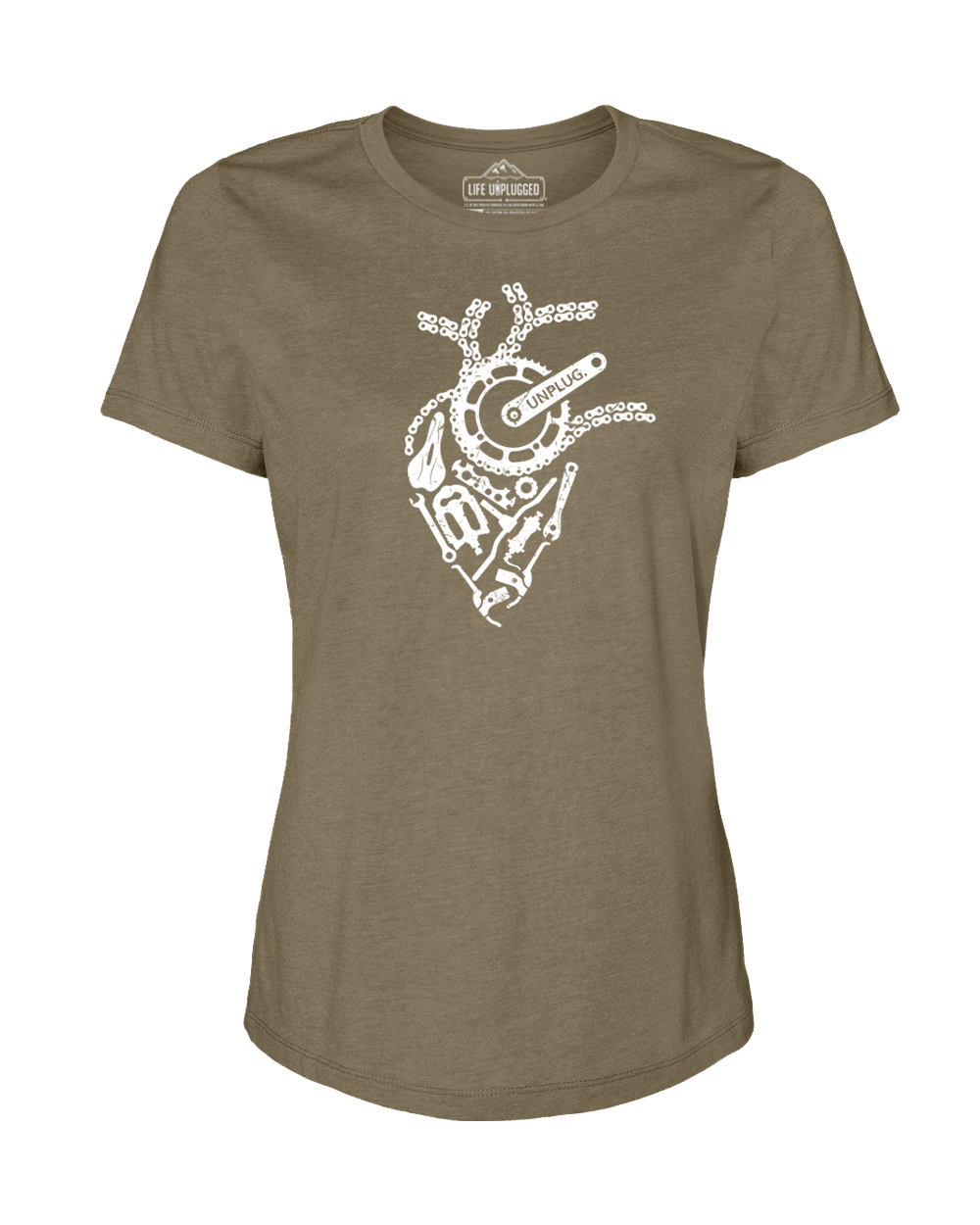 Anatomical Heart (Bicycle Parts) Women's T-Shirt