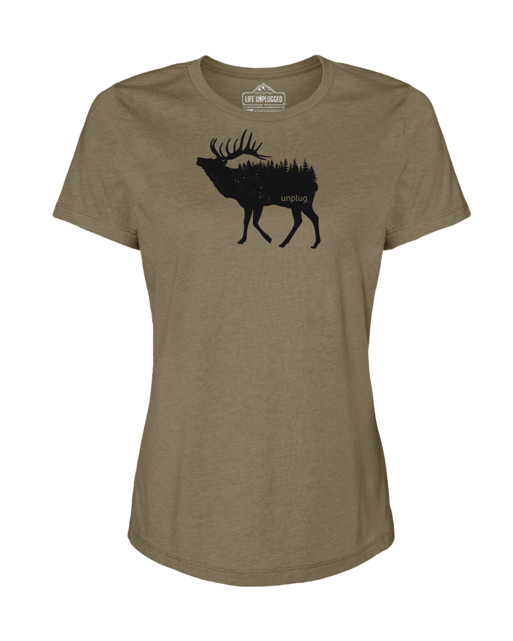 Elk In The Trees Women's T-Shirt