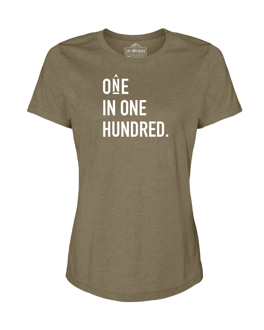 One in One Hundred Stacked Women's T-Shirt