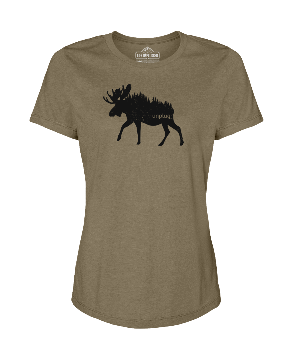 Moose In The Trees Women's T-Shirt