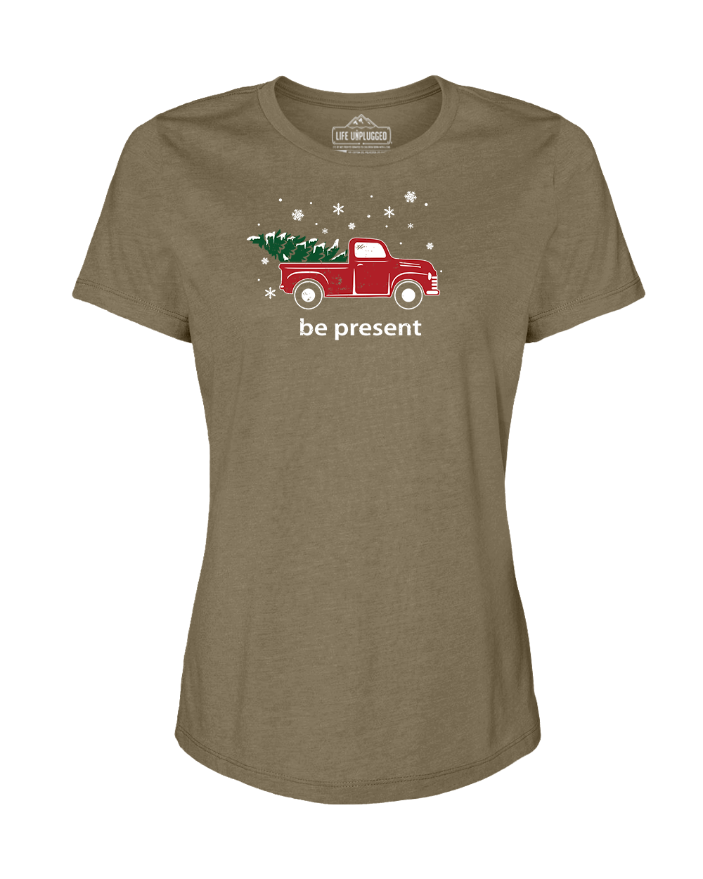 Christmas Tree Truck Women's T-Shirt