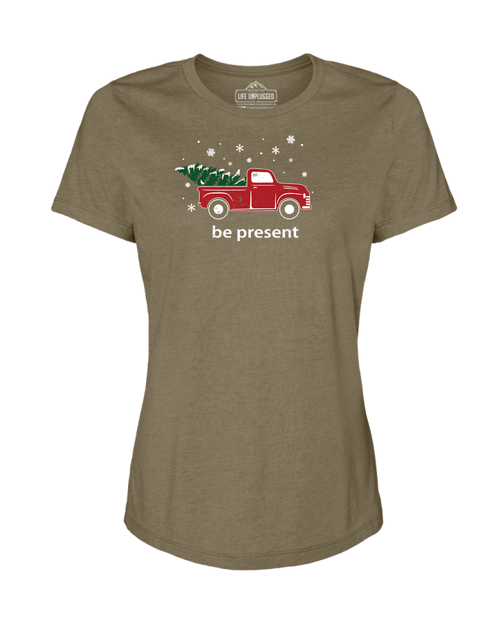 Christmas Tree Truck Women's T-Shirt