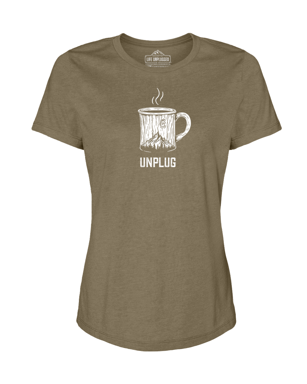 WOODEN COFFEE MUG Women's T-Shirt