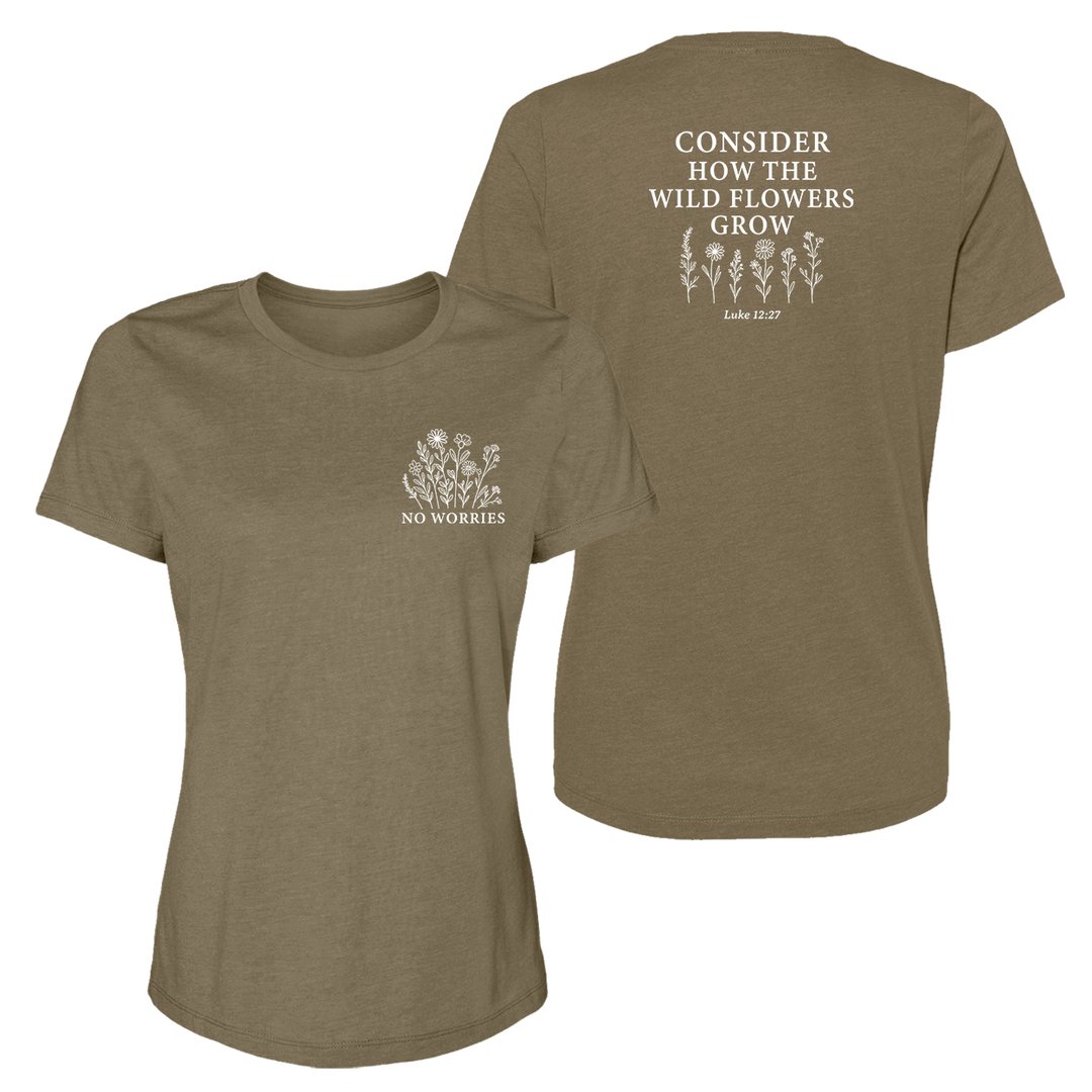 Consider the Wildflowers Women's T-Shirt