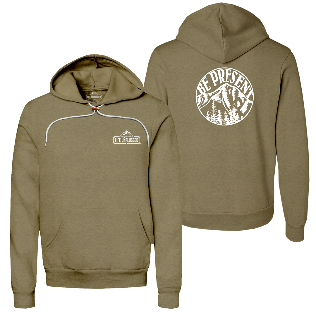 Be Present Mountain Super Soft Hoodie