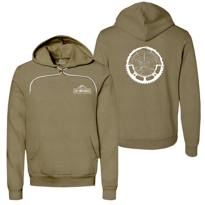 Tree Rings Chainring Super Soft Hoodie