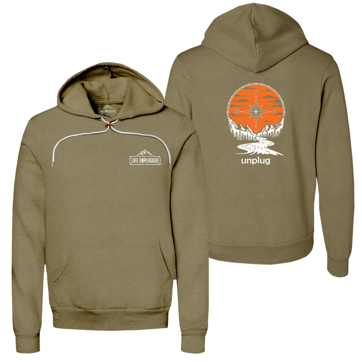 Compass Sunset Super Soft Hoodie