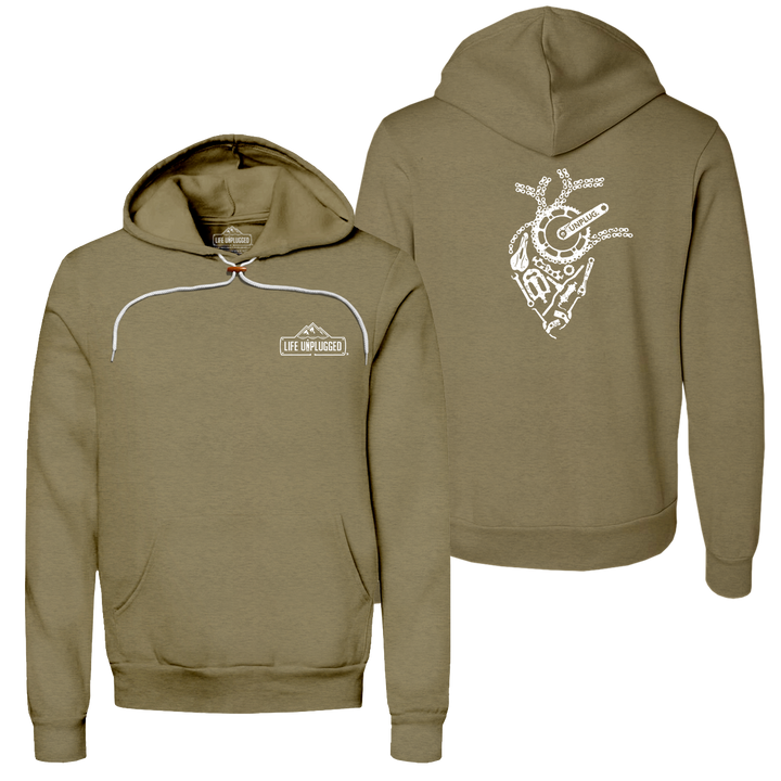 Anatomical Heart (Bicycle Parts) Super Soft Hoodie
