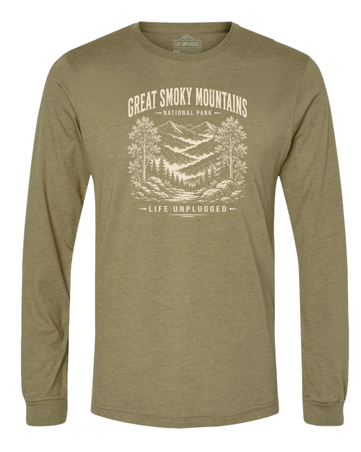 GREAT SMOKY MOUNTAINS NATIONAL PARK Long Sleeve T-Shirt