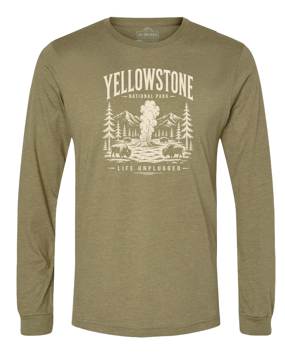 YELLOWSTONE NATIONAL PARK Long Sleeve T-Shirt