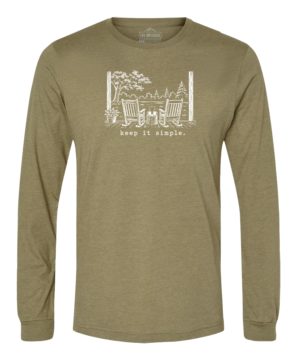 KEEP IT SIMPLE. Long Sleeve T-Shirt