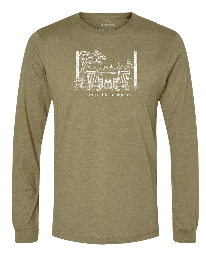 KEEP IT SIMPLE. Long Sleeve T-Shirt
