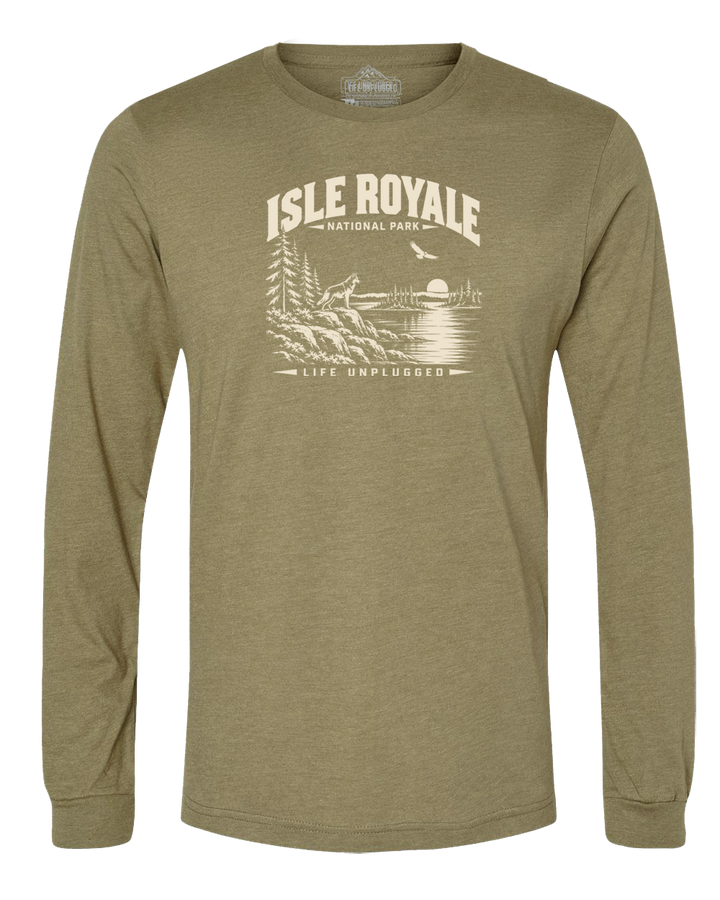 ISLE ROYALE NATIONAL PARK Long Sleeve T-Shirt