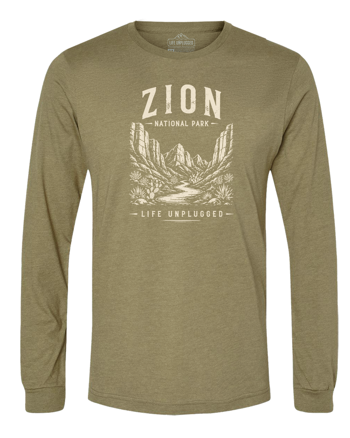 ZION NATIONAL PARK Long Sleeve T-Shirt
