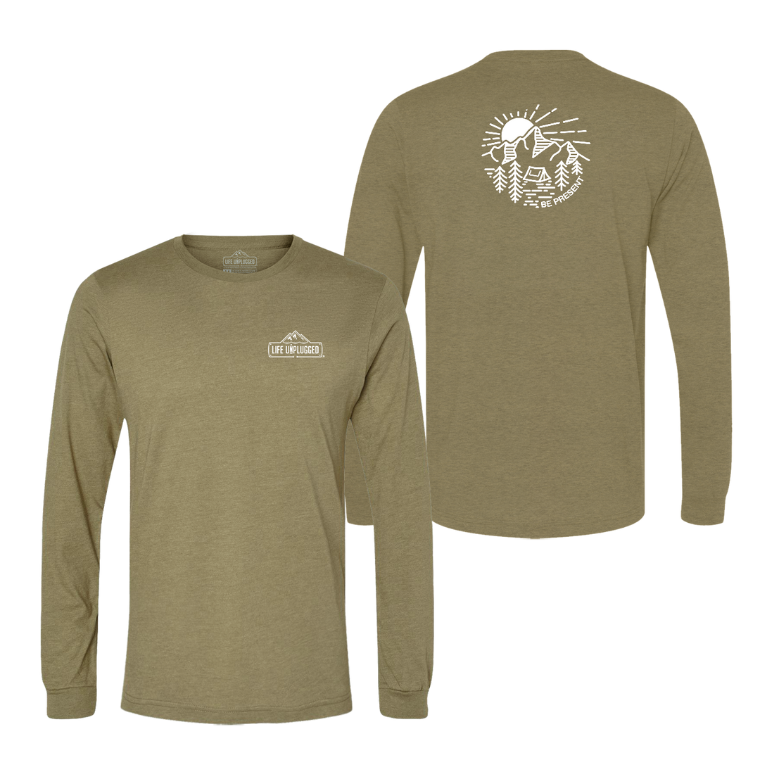 MOUNTAIN SUNSET Long Sleeve T-Shirt