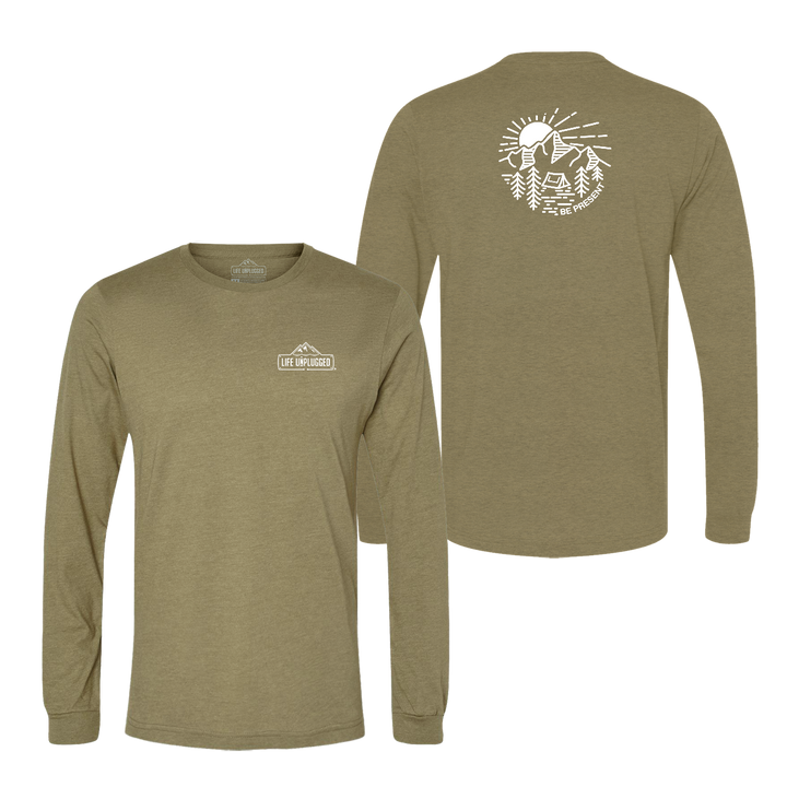MOUNTAIN SUNSET Long Sleeve T-Shirt