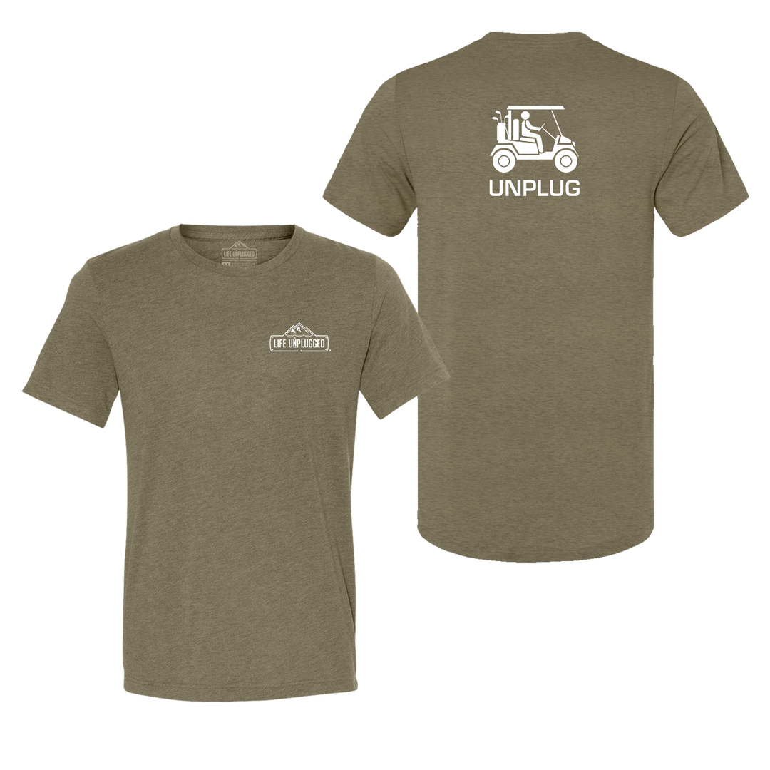 Golf Cart Triblend T-Shirt