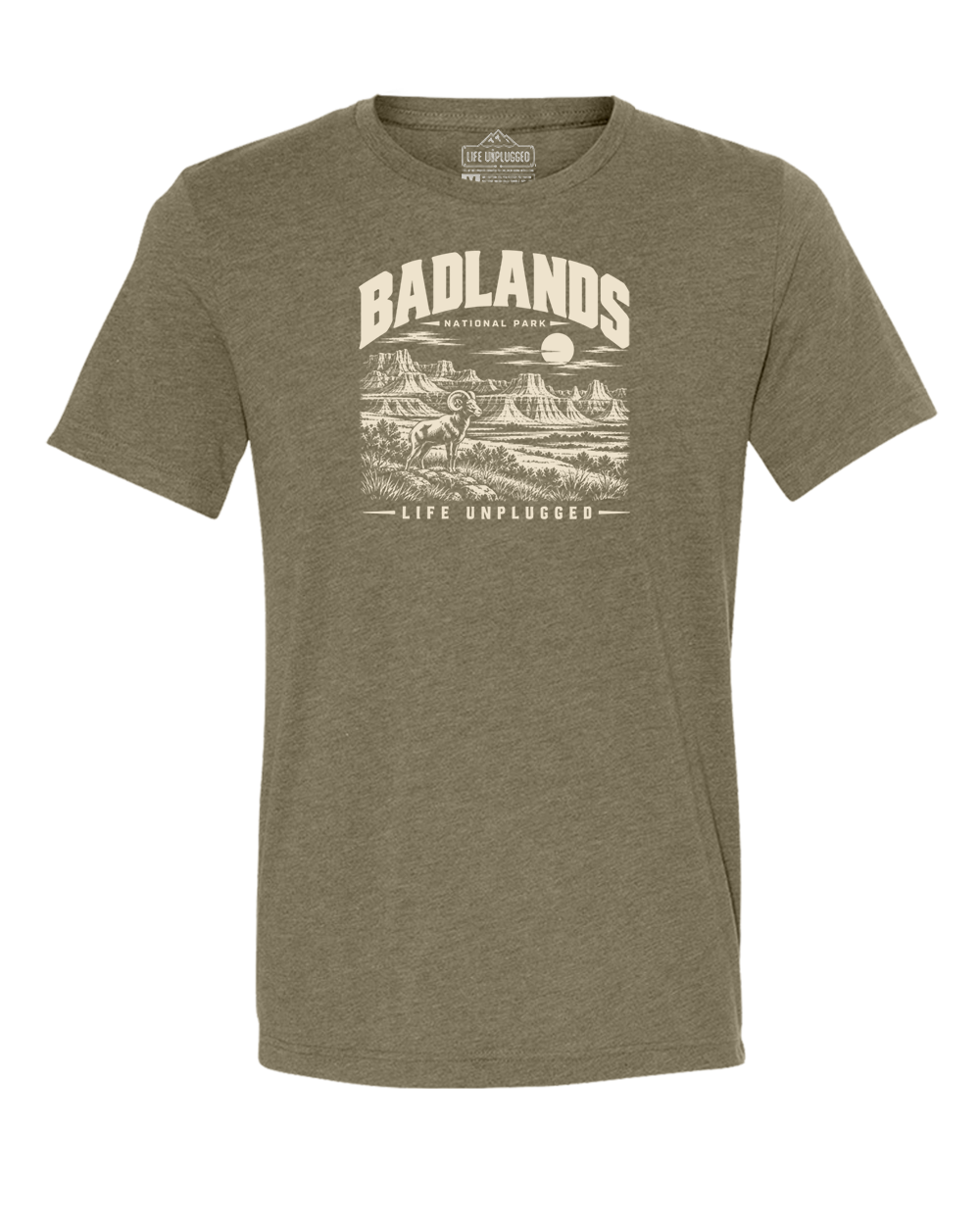 BADLANDS NATIONAL PARK Triblend T-Shirt