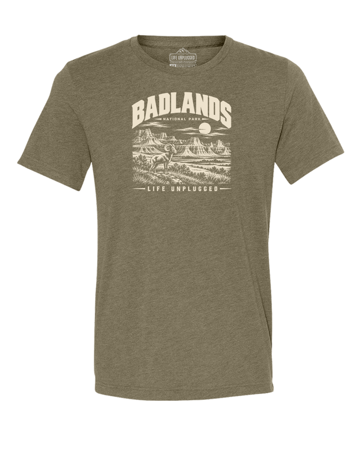 BADLANDS NATIONAL PARK Triblend T-Shirt