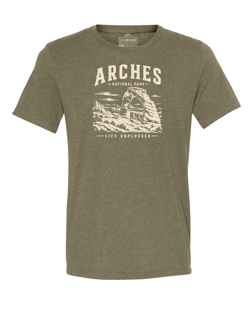 ARCHES NATIONAL PARK Triblend T-Shirt