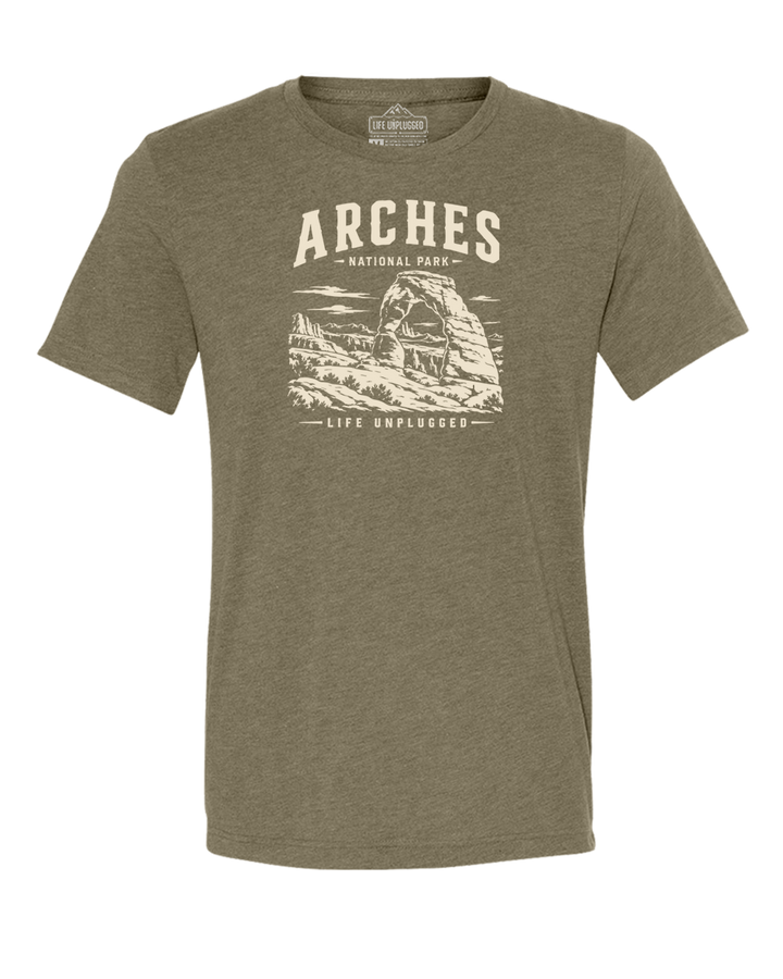 ARCHES NATIONAL PARK Triblend T-Shirt