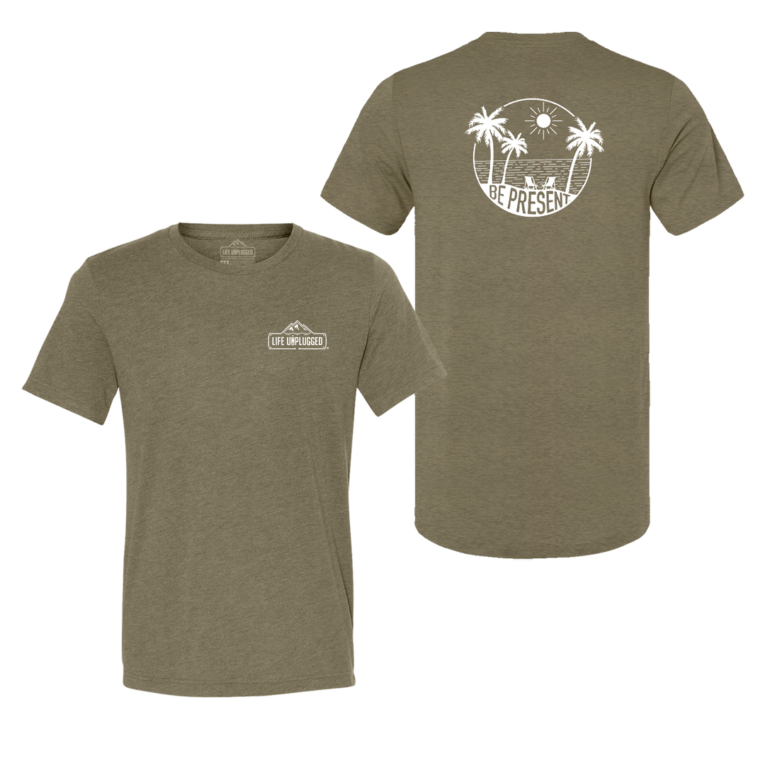 Be Present Beach Triblend T-Shirt