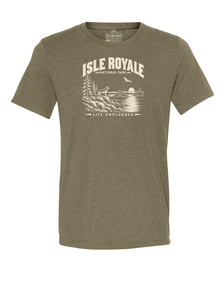 ISLE ROYALE NATIONAL PARK Triblend T-Shirt