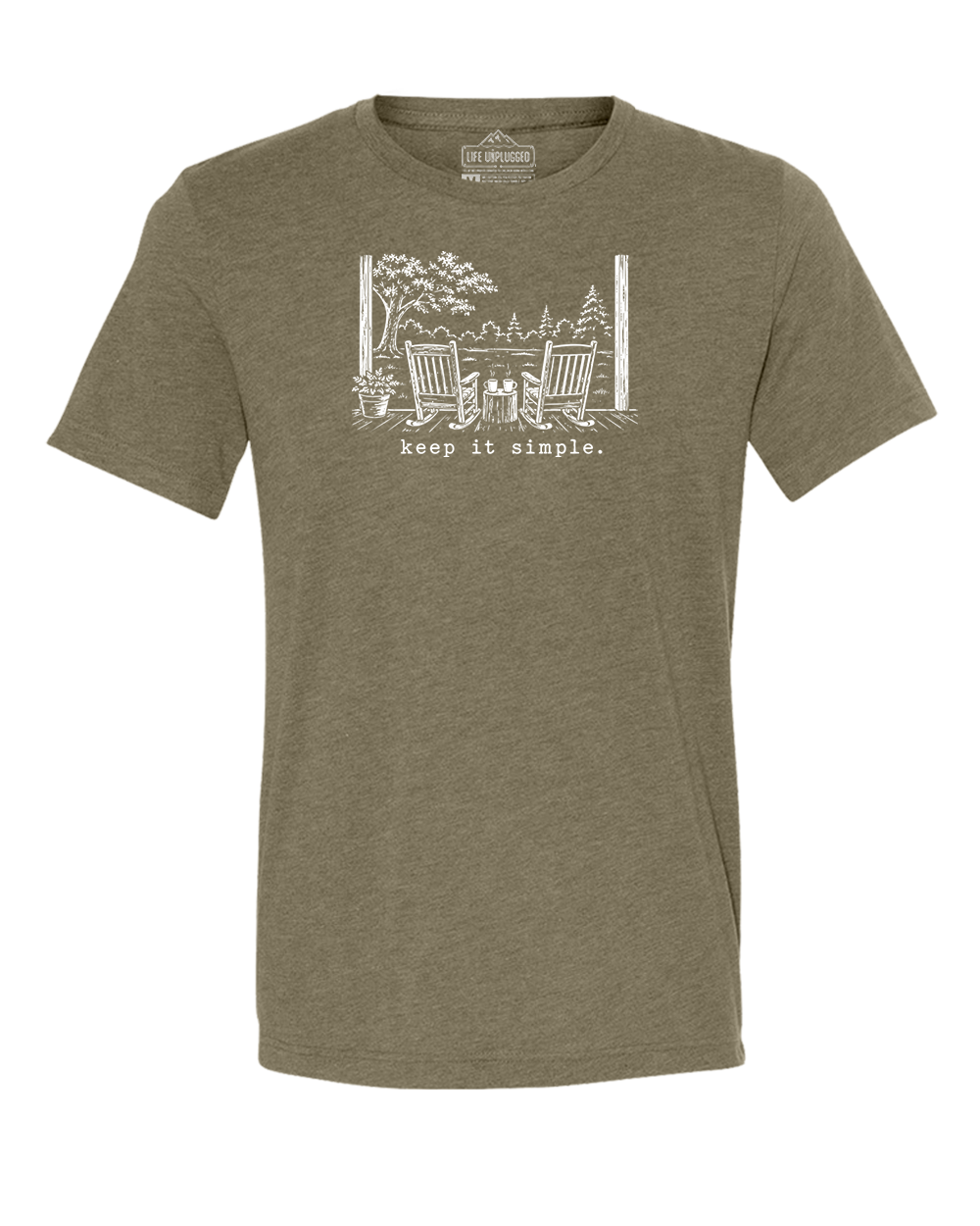 KEEP IT SIMPLE. Triblend T-Shirt