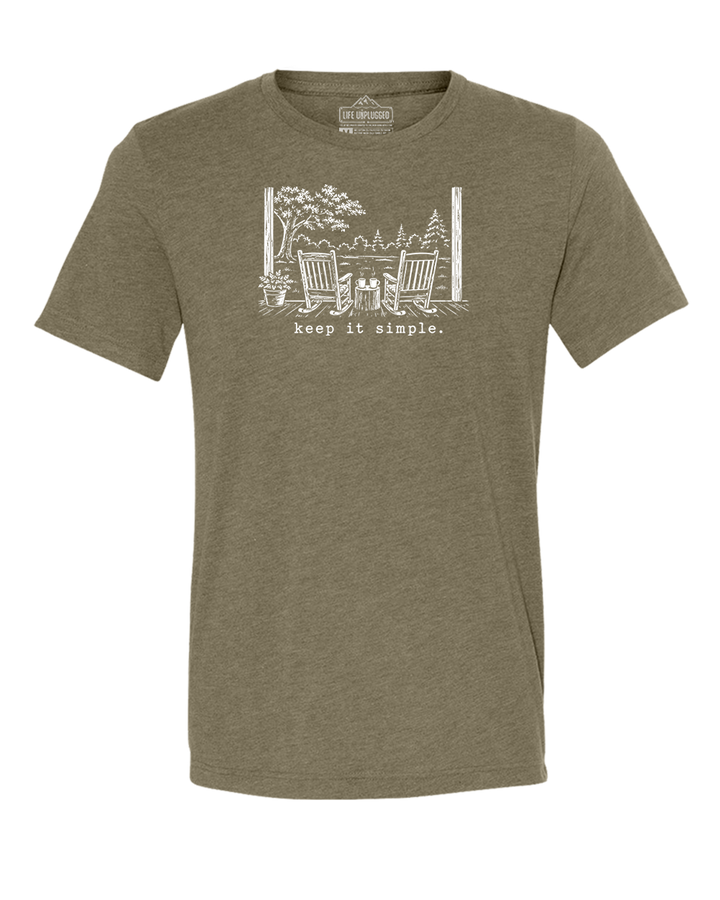 KEEP IT SIMPLE. Triblend T-Shirt