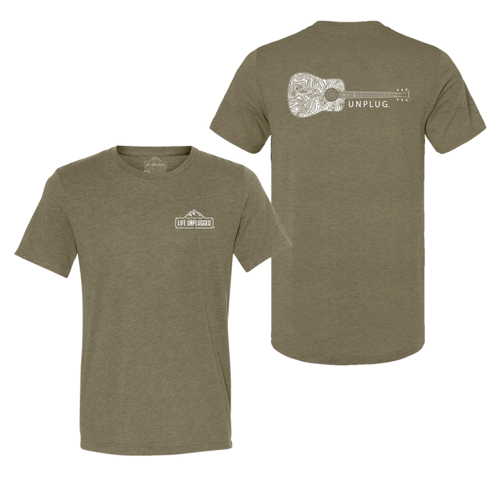 Guitar Triblend T-Shirt
