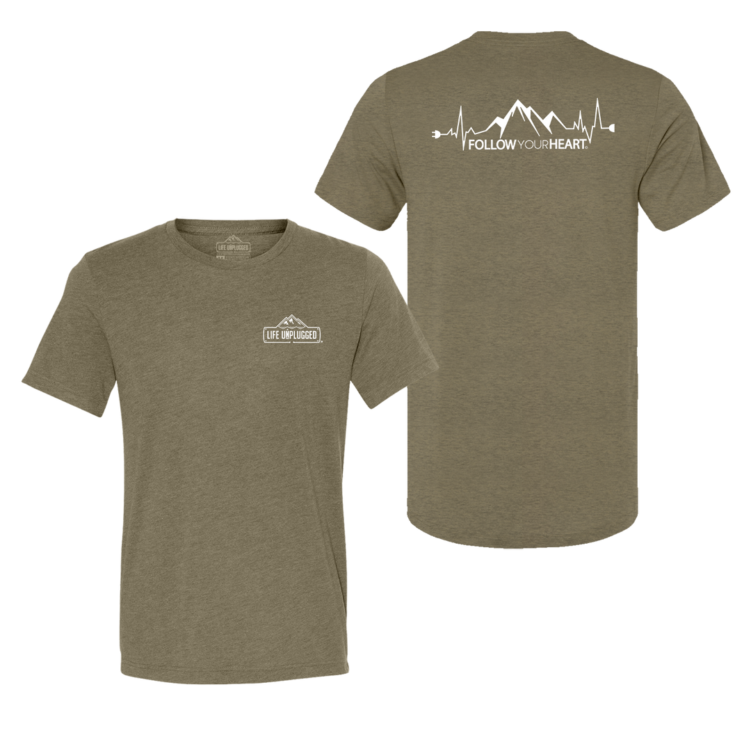 Follow Your Heart Triblend T-Shirt