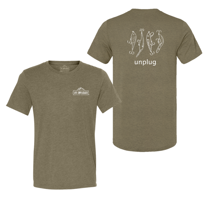 Fishing Lures Triblend T-Shirt