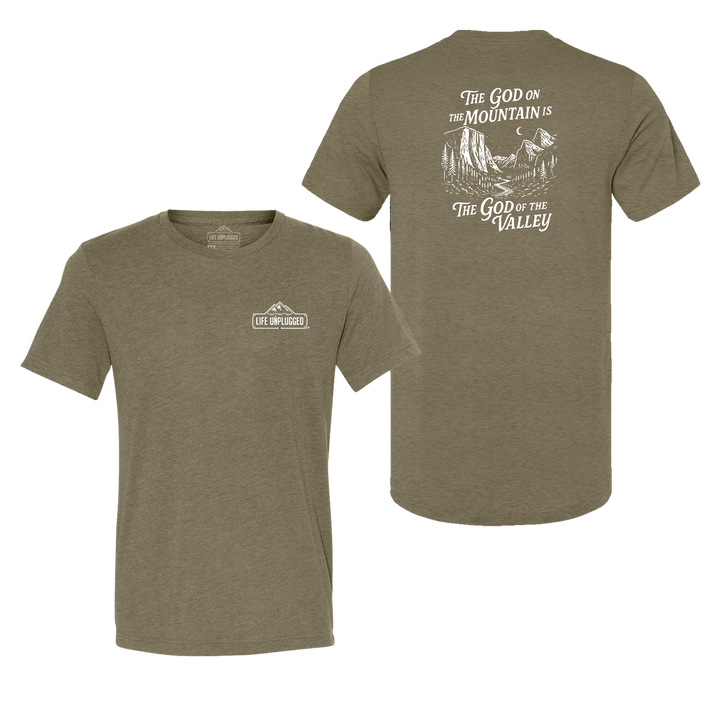 God On The Mountain Triblend T-Shirt