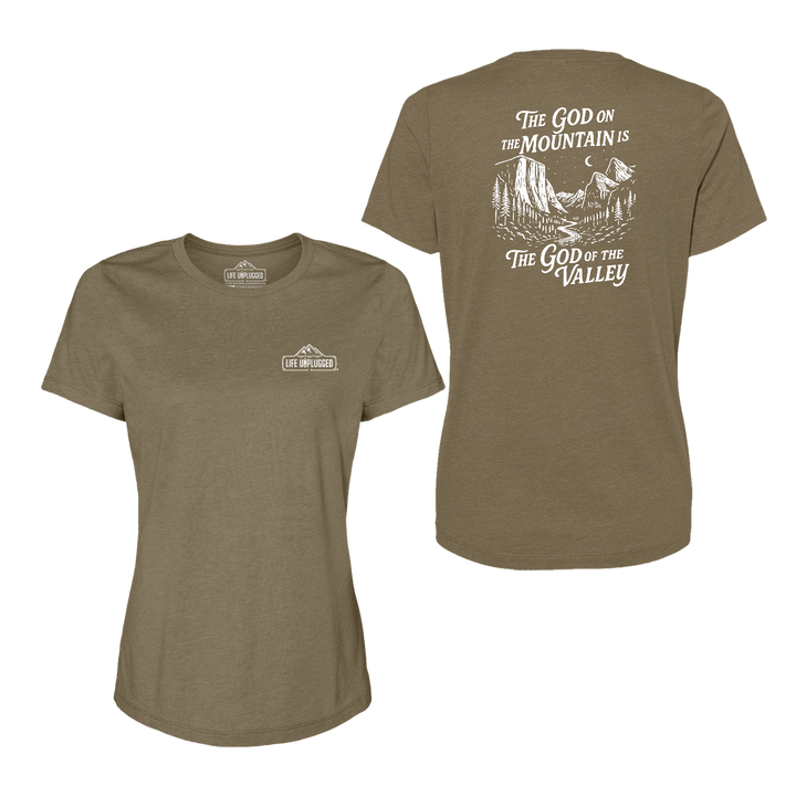 God On The Mountain Women's T-Shirt