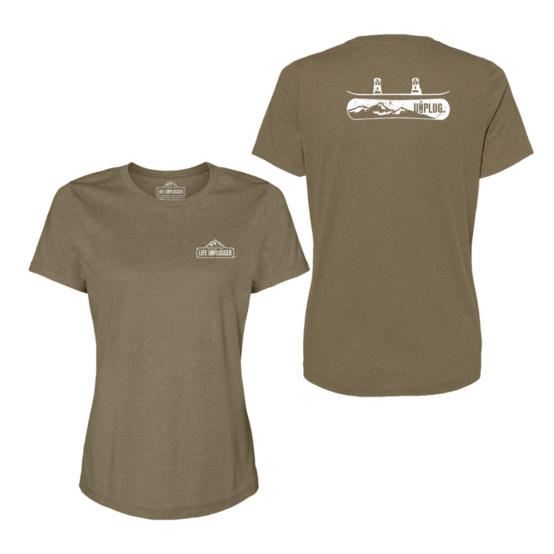 Snowboarding Women's T-Shirt