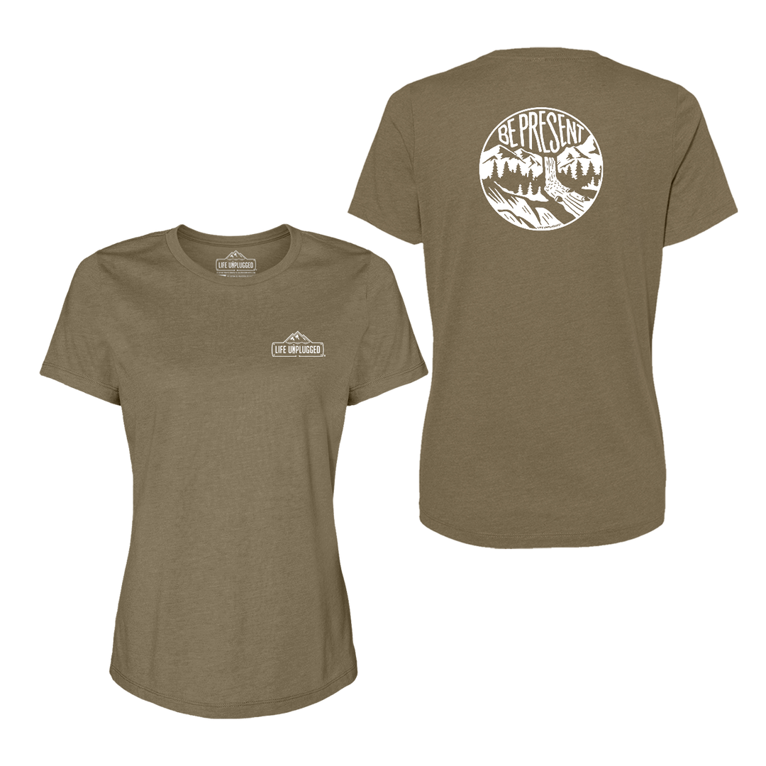 Be Present Waterfall Women's T-Shirt