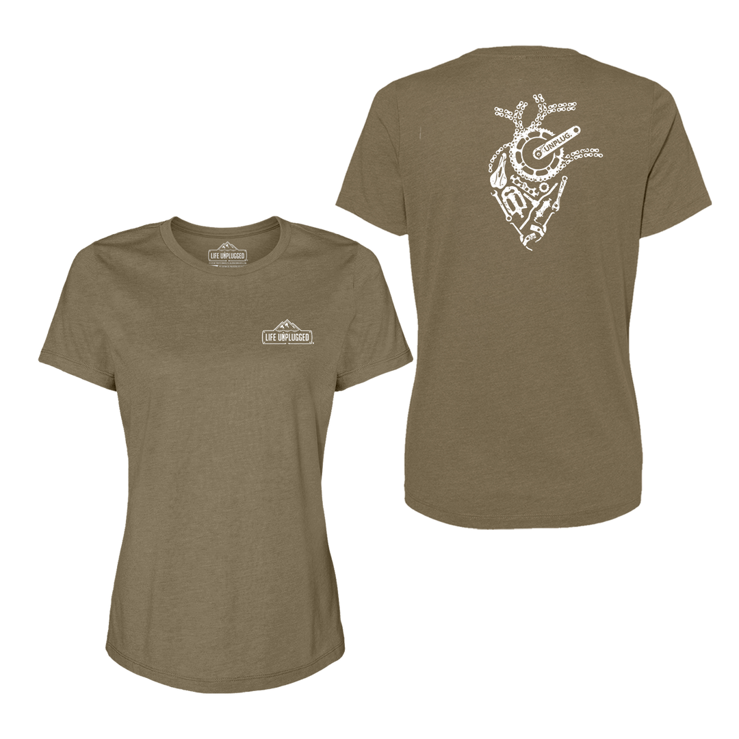 Anatomical Heart (Bicycle Parts) Women's T-Shirt