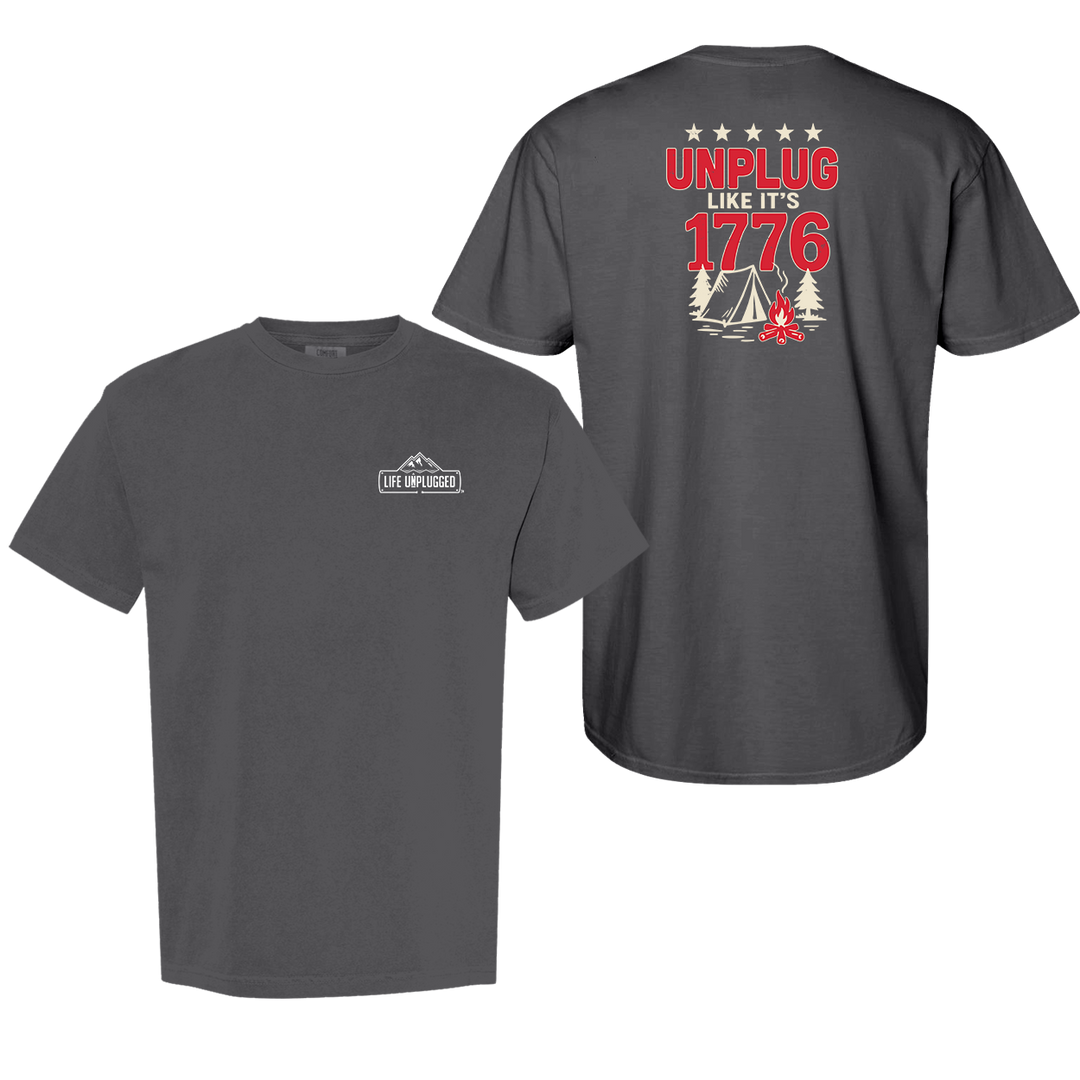UNPLUG 1776 Cotton T-Shirt powered by Comfort Colors®