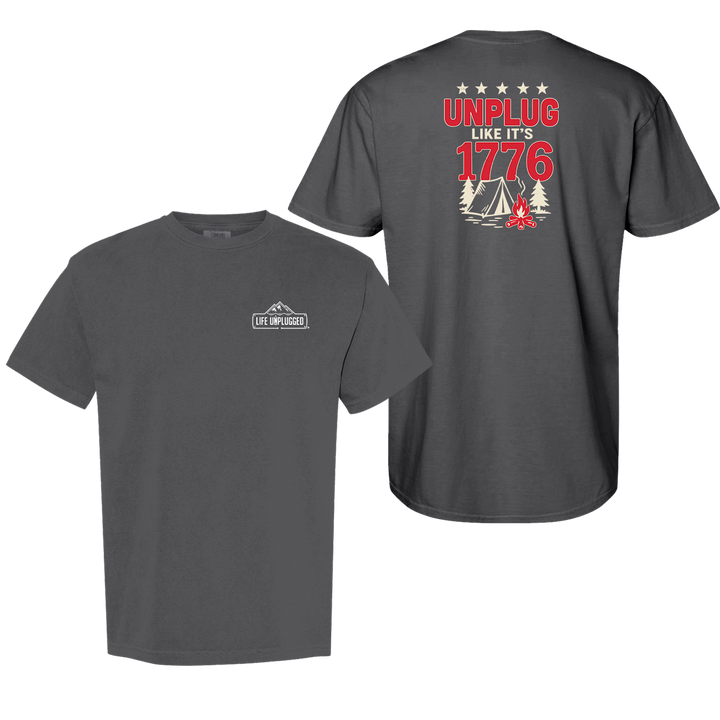 UNPLUG 1776 Cotton T-Shirt powered by Comfort Colors®