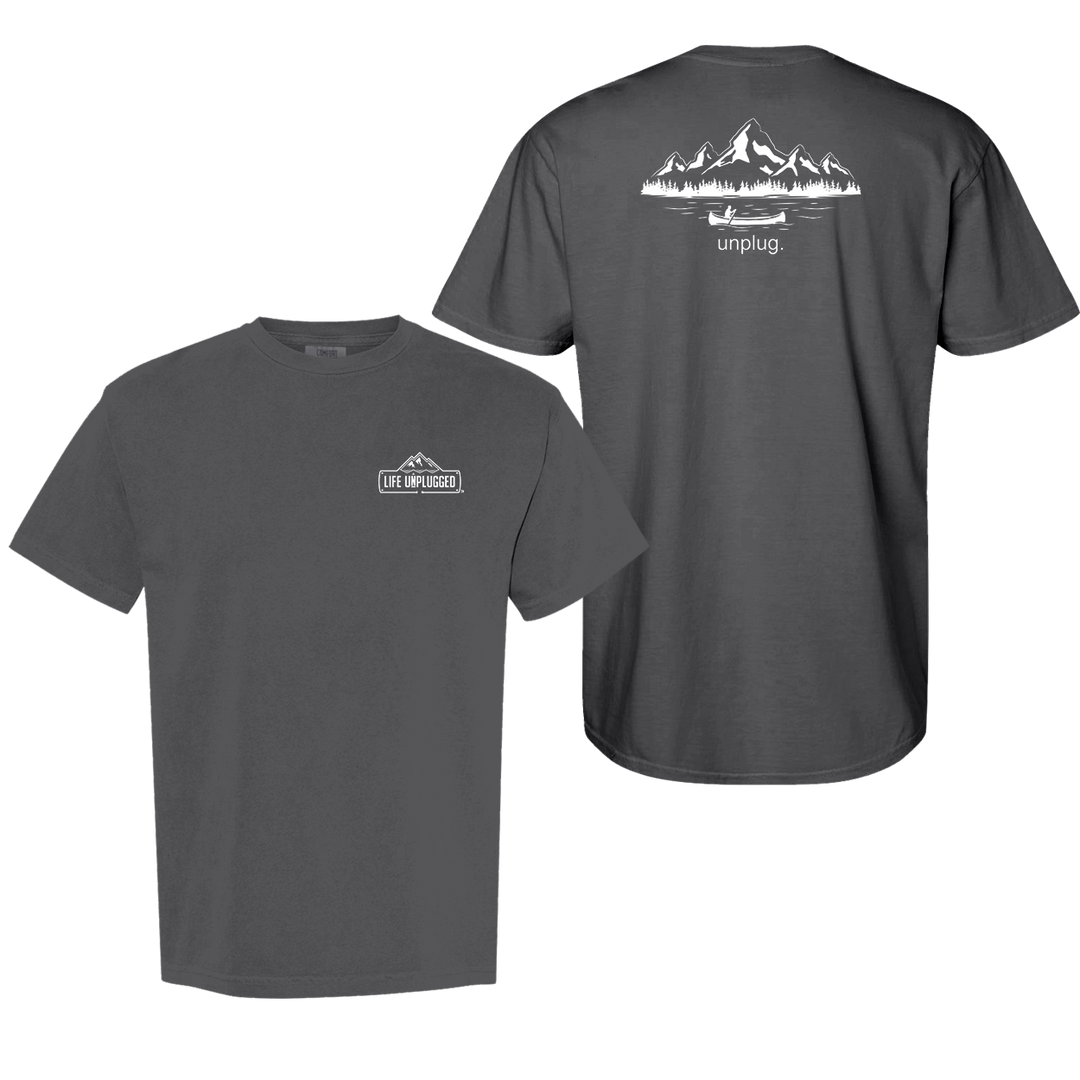 CANOEING IN THE MOUNTAINS Cotton T-Shirt powered by Comfort Colors®