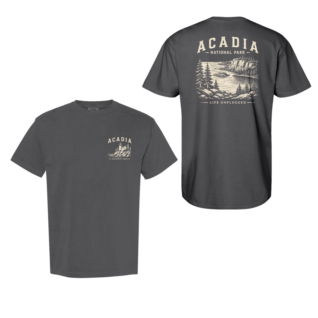 ACADIA NATIONAL PARK Cotton T-Shirt powered by Comfort Colors®