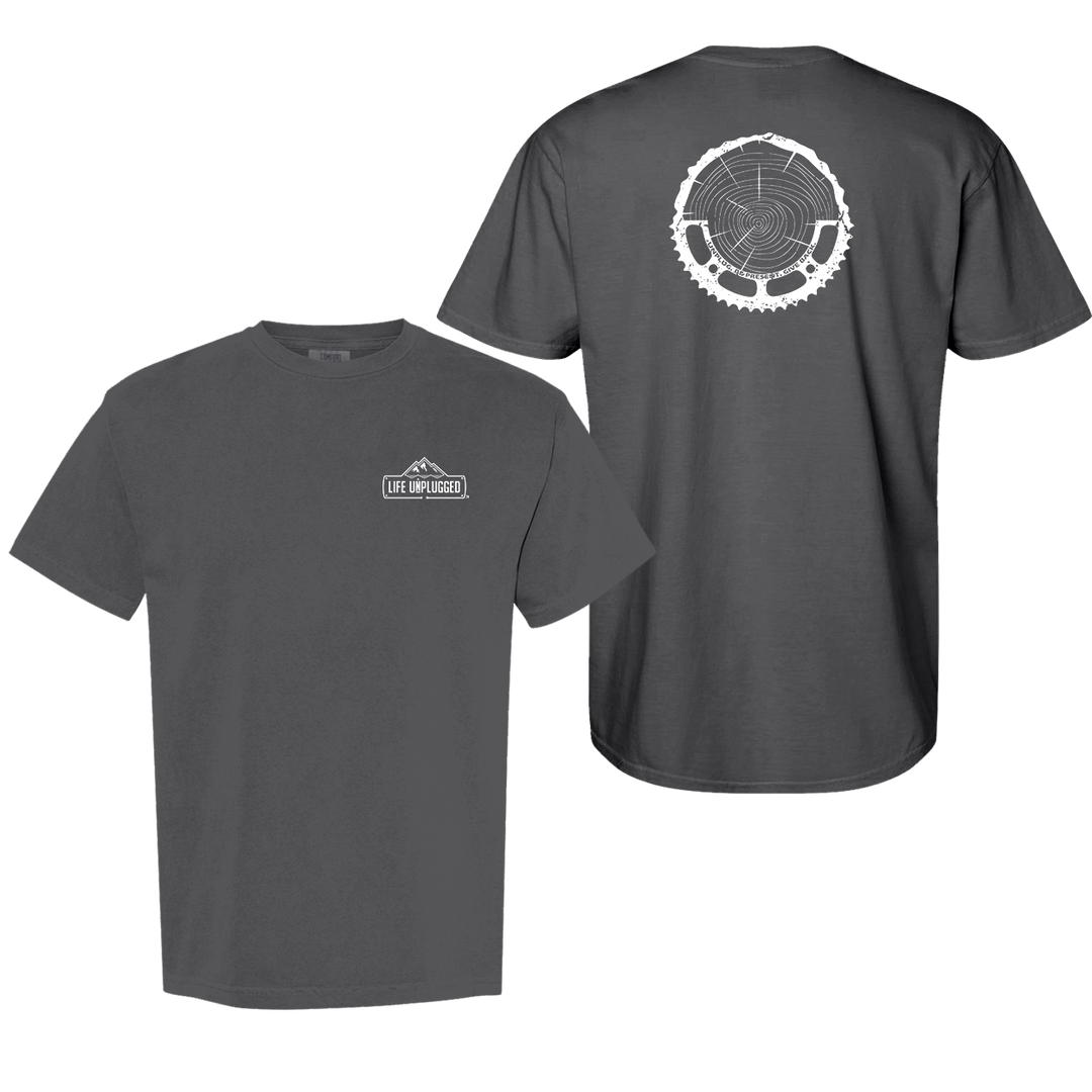 TREE RING CHAINRING Cotton T-Shirt powered by Comfort Colors®