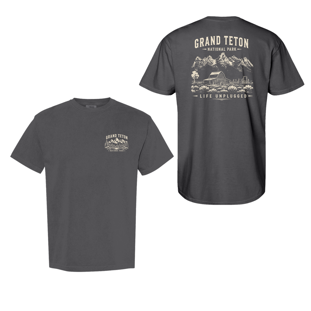GRAND TETON NATIONAL PARK Cotton T-Shirt powered by Comfort Colors®