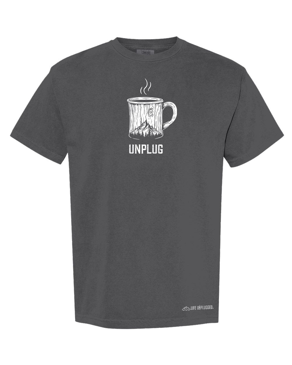 WOODEN COFFEE MUG Cotton T-Shirt powered by Comfort Colors®