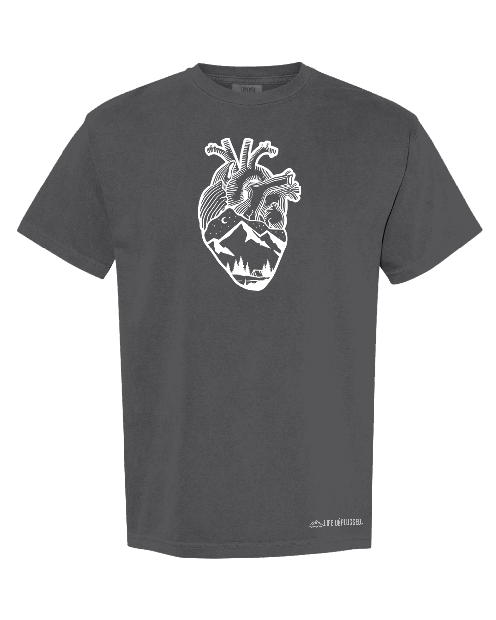 ANATOMICAL HEART (FULL CHEST) Cotton T-Shirt powered by Comfort Colors®